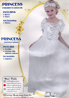 DISFRAZ INFANTIL PRINCESA BLANCA T 7-9 AÑOS 