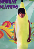 DISFRAZ INFANTIL PLATANO XXS 1-2 AÑOS 