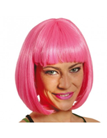 PELUCA MELENA ROSA SUPERSTAR