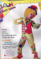 DISFRAZ PAYASO CLOWN TALLA 10-12 AÑOS 