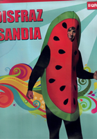 DISFRAZ ADULTO TAJA DE SANDIA  TALLA UNICA 