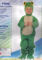 DISFRAZ INFANTIL RANITA  TALLA 2-4 AÑOS 