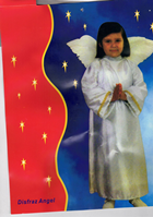 DISFRAZ INFANTIL ANGEL TALLA 6-8 AÑOS 