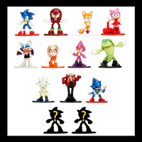 Sonic The Hedgehog Nanofigs Mystery 4 cm – Figura Metálica Sorpresa
