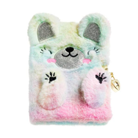 Diario Oso Arcoiris Peluche con Candado