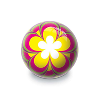 Pelota Flower Fluo Para Niños 220mm