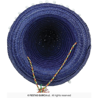 Sombrero mejicano azul 33cm