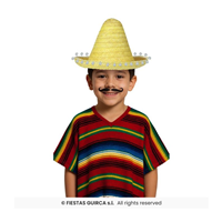 SOMBRERO MEJICANO  AMARILLO 33cm