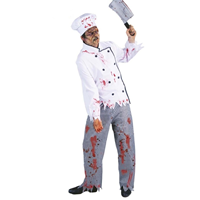 Disfraz de Cocinero Zombie Adulto TALLA UNICA 