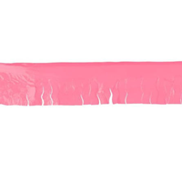 GUIRNALDA DE FLECOS DE PLASTICO EN ROSA 25 METROS