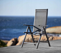 Silla de jardín LOMMA gris