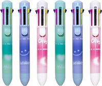  bolígrafos Kawaii 8 en 1 de Mayatra