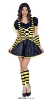 DISFRAZ ADULTO ABEJA SEXY TALLA L 