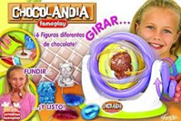 JUEGO CHOCOLANDIA  PARA HACER FIGURAS DE CHOCOLATE