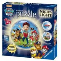 PUZZLE LAMPARA 3D PAW PATROL 35 PIEZAS 13 CM RADIO