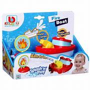 Bote Bombero Splash And Play Bburago