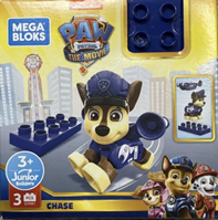 MEGA Construx Junior Builders - Paw Patrol Building Set - COCHE DE PATRULLA CHASE