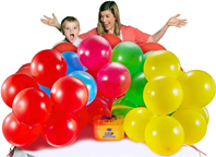 Zuru Bunch O Balloons Party Refill Pack 24 Globos Gelb Blau Rot + Adaptador De Helio