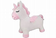 Funbee Animal Saltador-Unicornio Rosa con Pelaje-Bomba Incluida-A partir de 3 años-OFUN168-DD'Arpèje, OFUN168-D