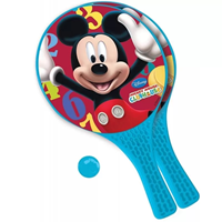 CONJUNTO PALAS PLASTICO MICKEY CLUB HOUSE C/PELOTA