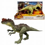 Jurassic World Yangchuanosaurus gran acción, dinosaurio de juguete articulado (Mattel HDX49)