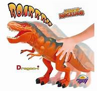 Dinosaurio T-Rex Táctil