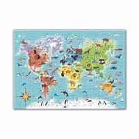 Puzzle Descubramos El Mundo 124 Piezas