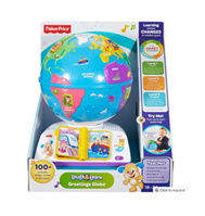 GLOBO VIAJA FISHER PRICE CON PERRITO APRENDE LOS PAISES