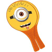 PALAS  PLAYA MINIONS  CON PELOTA