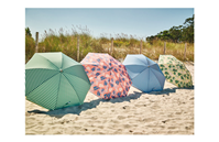 Parasol playa aluminio ø 180 cm upf 50+ colores surtidos