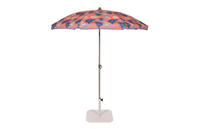 Parasol playa aluminio ø 180 cm upf 50+ colores surtidos