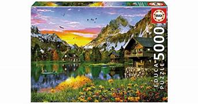 Puzzle Lago Alpino Educa