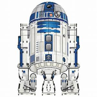 STAR WARS R2-D2 - Maqueta 3D