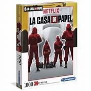 Puzzle Clementoni La Casa De Papel 1 de 1000 Piezas