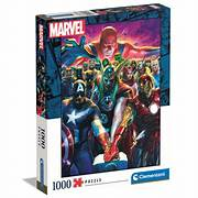 Puzzle Clementoni Marvel, Los Vengadores de 1000 Piezas