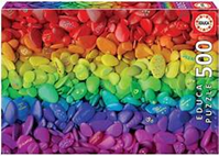 Puzzle Educa Piedras de Colores de 500 Piezas