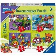 Puzzle Ravensburger Superzings Sky Trail Progresivo de 12+16+20