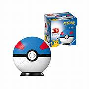 Puzzle Ball 3D Ravensburger Pokemon Superball 55 Piezas