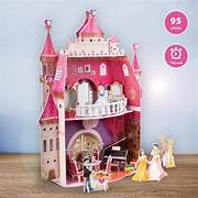 PUZZLE 3D CUBICFUN PRINCESS BIRTHDAY PARTY DE 95 PIEZAS E1622H