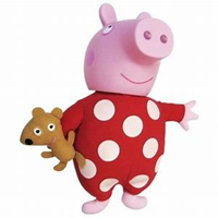 PELUCHE PEPPA PIG DULCES SUEÑOS