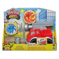 Mini camion de bomberos play-doh