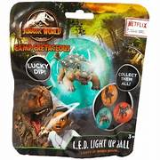 HUevo de Dinosaurios con Luz Led Camp Cretaceous Jurassic World UNIVERSAL