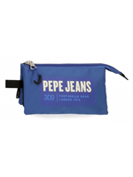 Estuche neceser tres compartimentos Pepe Jeans Aris Colorful