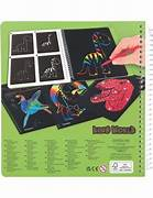 Dino World Magic Scratch Book Nuevo