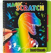 Dino World Magic Scratch Book Nuevo