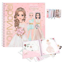 TOP Model Dress Cuaderno con Calcomanías