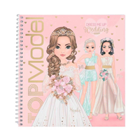 TOP Model Dress Cuaderno con Calcomanías