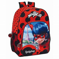 MOCHILA ADAPTABLE CARRO LADY BUG 33X42X14 CM