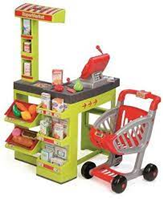 SUPERMERCADO CITY SHOP CON SONIDOS 60X32X86 CON CARRITO