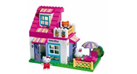 CONSTRUCCION HELLO KITTY CASA 59 PIEZAS